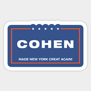 Steve Cohen Sticker